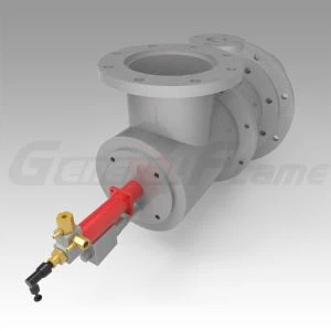 NOx-Brenner mit niedrigem Wasserstoffgehalt